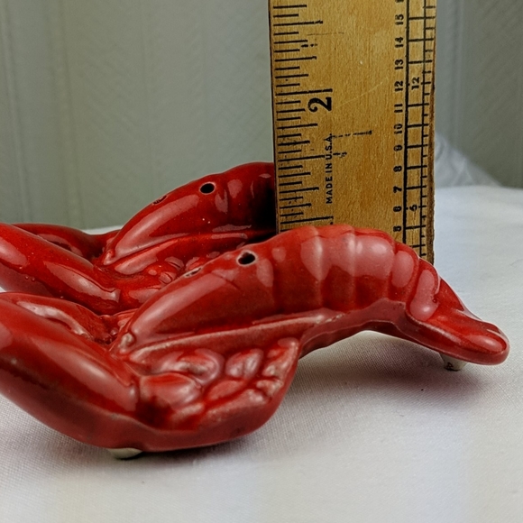 Kitchen Vintage Ceramic Red Lobster Saltpepper Shakers Poshmark